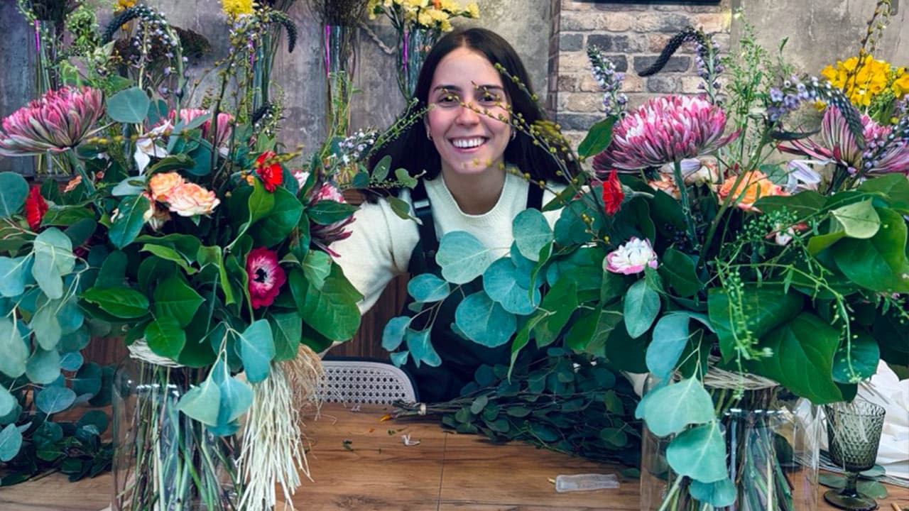 Arreglo floral de alta calidad diseñado por Lumea Blooms para clientes y eventos en Moratalaz, Madrid.